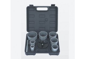 XWY-03K010   9PC Tungsten Gritted Hole Saw Set